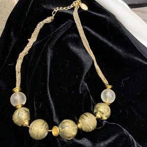 Italian Gold Tone 20 inch necklace.